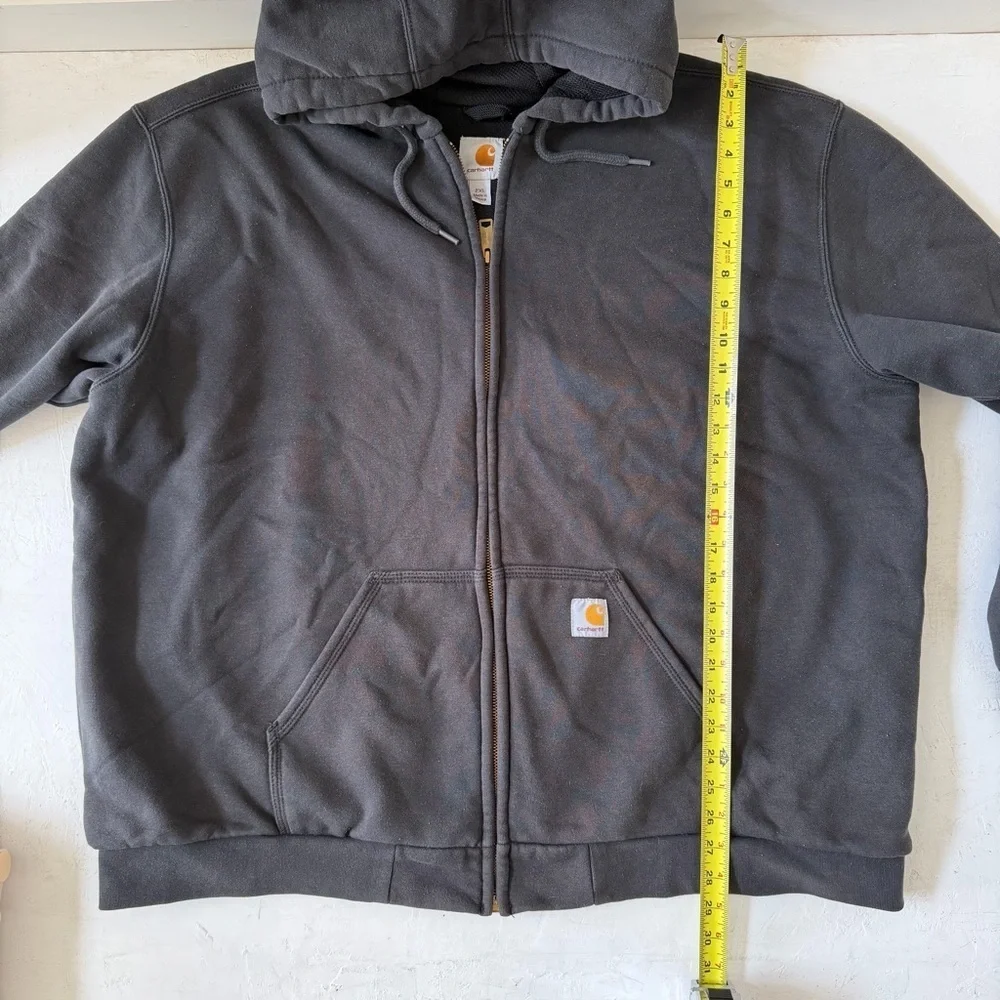 Carhartt RAIN DEFENDER® LOOSE FIT MIDWEIGHT THERMAL-LINED FULL-ZIP HOODED 2XL